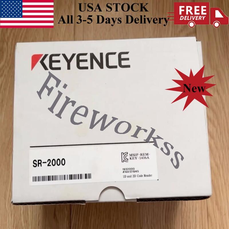 1PC New Keyence SR-2000 1D 2D Barcode Reader Scanner Vision SR2000 US Free TAX