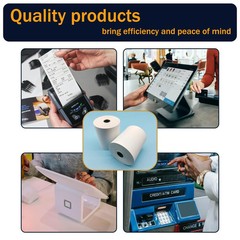 50 Thermal Paper Rolls 2.25″ x 50 ft BPA Free Receipt Paper
