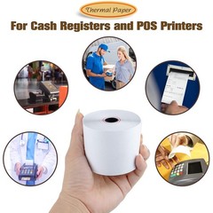 50 Rolls 2 1/4 x 230ft Thermal Paper POS Receipt Cash
