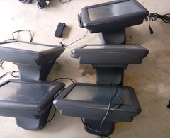 12 Lot NCR 7754/7734 & Radiant Systems POS Touchscreen Boots To Windows As Is