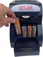 Automatic Coin Sorter (AC-1QS), Designed to Accurately Sort 156 Coins per Minute