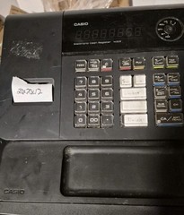 CASIO Model 140CR-1 Electronic Cash Register Till Retail Used Condition Parts