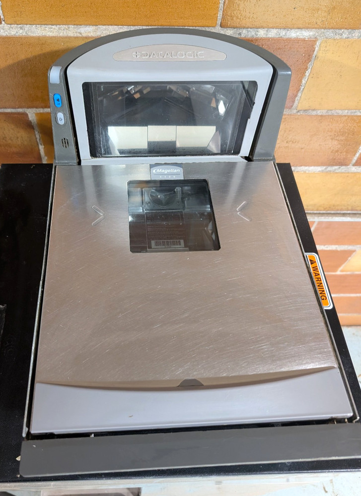 Datalogic Magellan 8400 Long In-Counter Barcode Scanner / Scale 8405