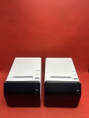 Lot Of 2 POSBANK A11 PRIME Thermal Receipt Printer (NO POWER CORD/UNIT ONLY)