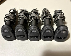 LOT OF 25 – Zebra DS4608-Barcode Scanner – SR00007ZZWW – 21 STANDS INCLUDED