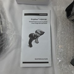 DATALOGIC GRYPHON D4130-BLACK, 1D Multi I/F, USB Kit Scanner – New Open Box DL2