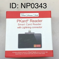 APPLE PKARD READER SMART CARD READER W/LIGHTNING CONNECTOR- BRAND NEW *QTY