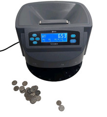 Nadex S540 Coin Counter Sorting Professional Grade *No Trays – Tested & Working!