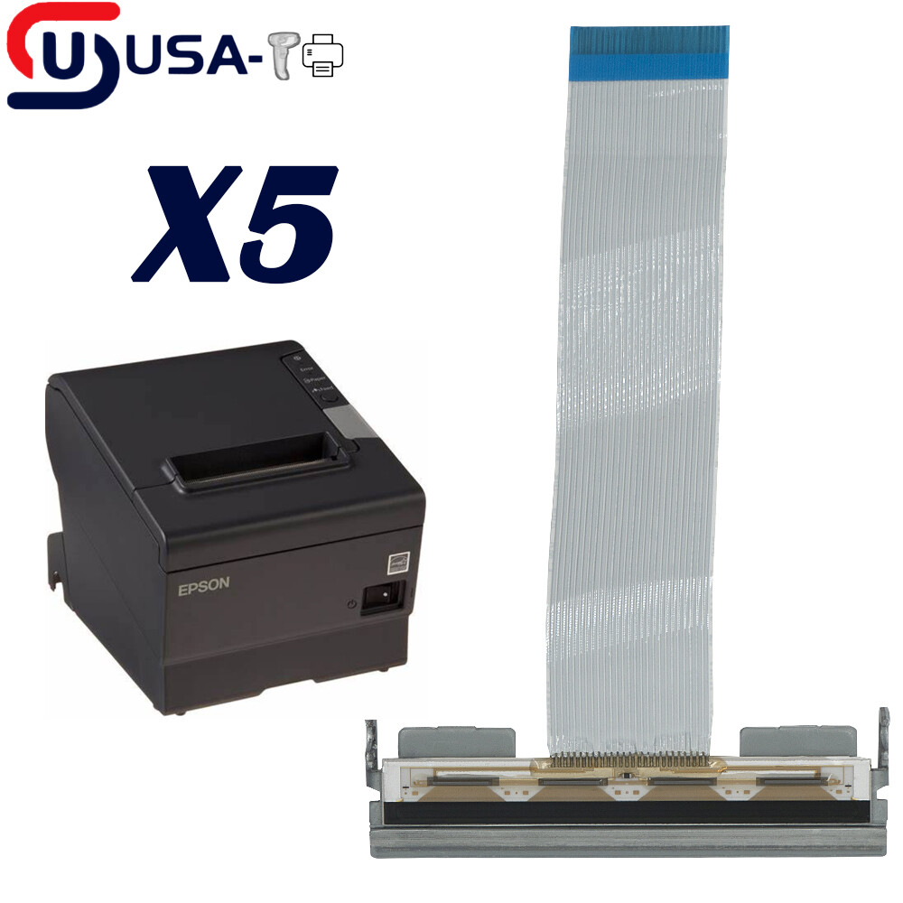 5PCS NEW Printhead for EPSON TM-T88V TM-T885 Printer 2131885 / 2141001 / 2138822