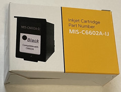 Inkjet Cartridge Part Number C6602A-IJ for Digital Check, Panini And Canon