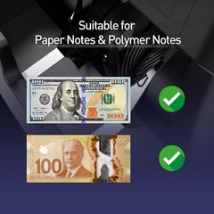 NUCOUN NC-5 Bill Counter Money Counter Machine Value Count Currency Detector
