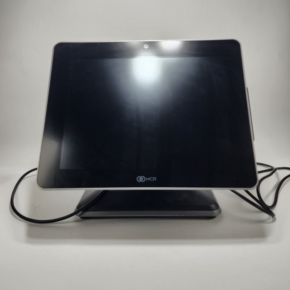 NCR RealPOS XR7 Plus 15 PCAP 7703-1315-0008 AIO POS Touchscreen W Stand & Power
