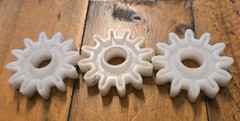 Lot 3 Coin Hopper Evolution Large Plastic Gear 12 Tooth