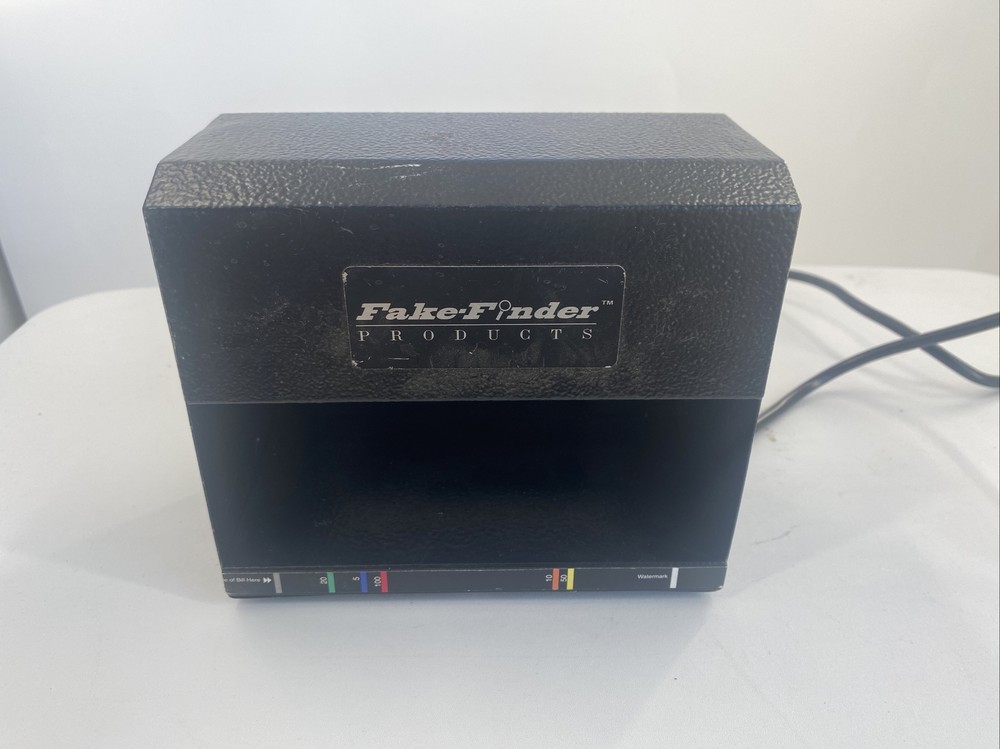 Fraud Fighter HD8X2 UV Backlight Fluorescence Counterfeit Fake Bill Detector
