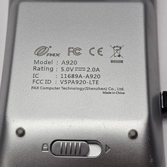 PAX A920 Smart Android POS Terminal NFC Card Reader Payment MERCHANT LOCKED!!!