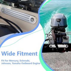 Transom Support Plate Kit for Outboard Motors – 3/8″ Cast Aluminum, 2 Pcs