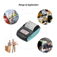GOOJPRT 58mm Receipt BT Thermal Printer POS+10Roll Paper for Android IOS Windows