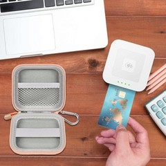 Shockproof Card Reader Case with Carabiner – Travel Ready and Stylish