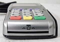 VeriFone VX805 CTLS Pin Pad Chip/Card Reader W/ Power Cord