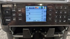 Amrotec X1000 Dollar Bill Counter – Power On