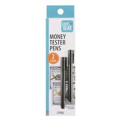 Pen+Gear 2-COUNT MONEY TESTER PENS Valid for Most US & International Currency