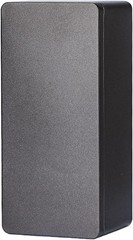 Metal Cash Box Money Holder, Black Single Row Tray Organizer 7.28″x3.35″x2.76″