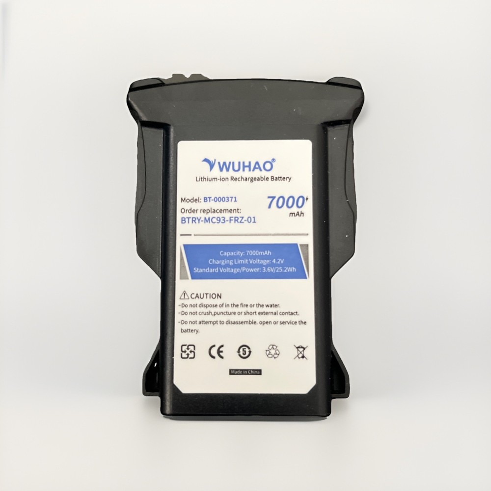 7000mAh Battery for Zebra Barcode Scanner MC9300 BT-000370/371 Upgraded