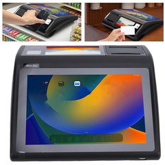 10+5 Touch Screen Cash Register All In One POS Terminal For Supermarket