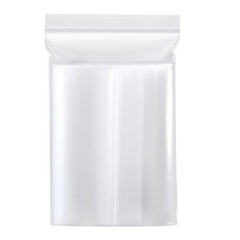 100pcs 3 x 7 Inch (8X18cm) Clear 2.4 Mil Resealable Zipper Shipping Bags Poly…
