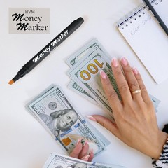 Counterfeit Detector Money Marker Instant Bill Verification Cash Handling 5 Pack