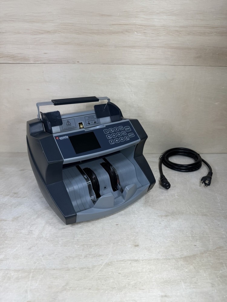 Cassida 6600 UV/MG – USA Business Grade Money Counter with UV/MG/IR Counterfeit