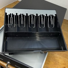 APG Heavy Duty Cash Drawer Register Till 24V Metal 5 Bill 8 Coin w Keys 37965600