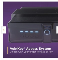 Biometric Gun Safe with Finger Vein Recognition Lock – Quick-Access Pistol Sa…