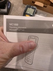 Symbol Motorola Barcode Scanner MC1000, Windows CE5, 50 14000-249r