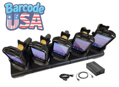 ✅SET OF 5 Zebra TC56 Android Barcode Scanners +Cradle +New Cases & Handles!🔥⭐