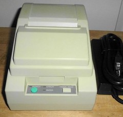 EPSON TM-T80 MODEL M31T-EA POS THERMAL RECEIPT PRINTER – SERIAL PORT – AUTOCUT