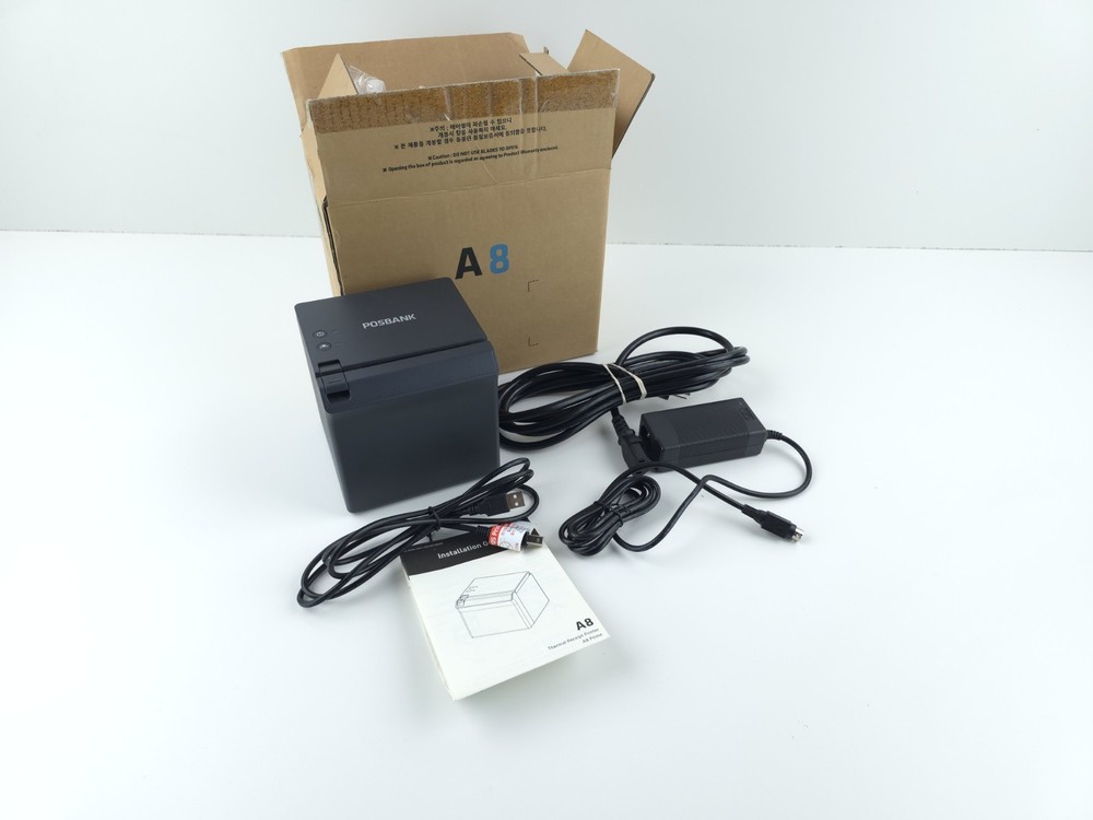 POSBANK A8 Thermal Receipt Printer Ethernet USB