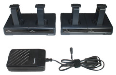 Lot of 2 Intermec 1002UU02 FlexDock Dual Base CK3 CK71 CK75 CN70 | 852-918-002