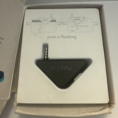 PayPal triangle Mobile Card Reader Compatible W/IPhone, Android, Windows Devices