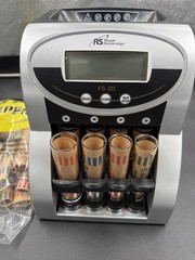 Royal Sovereign FS-2D Coin Counter 2 Row Digital Display W/ Tubes – TESTED Works