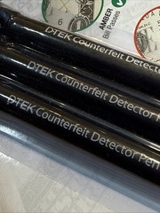 New CONTROLTEK® DTEK Counterfeit Detector Pens, Black, 3/Pack FREE SHIPPING
