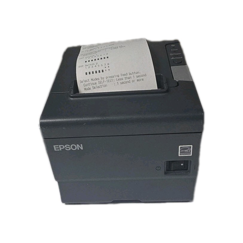 Epson TM-T88V Thermal Receipt Printer w/Power Supply, Ethernet-LAN