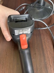 Wireless Bluetooth Barcode Scanner with Stand USB Plug and Play for Retail Use