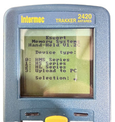 Intermec Technologies 2420 Trakker Antares RFID Reader, Wand, New Batteries!