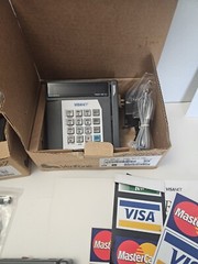 Lot of 3 Verifone Tranz 380 X2 Credit Card Processing Terminal Machine