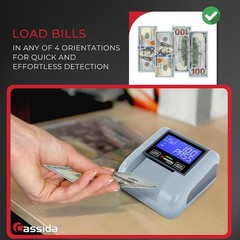 Compact Battery Operated Counterfeit Detector