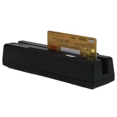 USB 4-in-1 Card Reader Writer Magnetic EMV IC Chip RFID PSAM