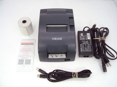 Epson TM-U220B M188A POS Kitchen 2 Color USB Receipt Printer Complete