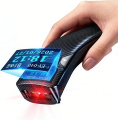 Eyoyo Bluetooth Barcode Scanner with Screen 1D&2D QR Code POS PC Wireless Reader