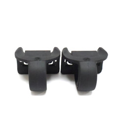 New Lot of 2 Ring Scanner Replacement Finger Strap Black Large 50127373-001